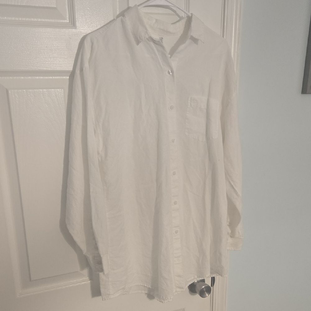 Victoria's Secret White Swim Coverup Tunic